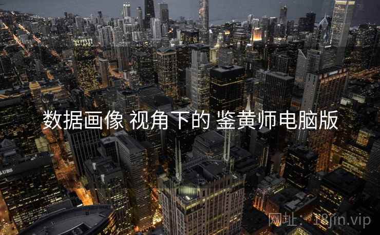 数据画像 视角下的 鉴黄师电脑版